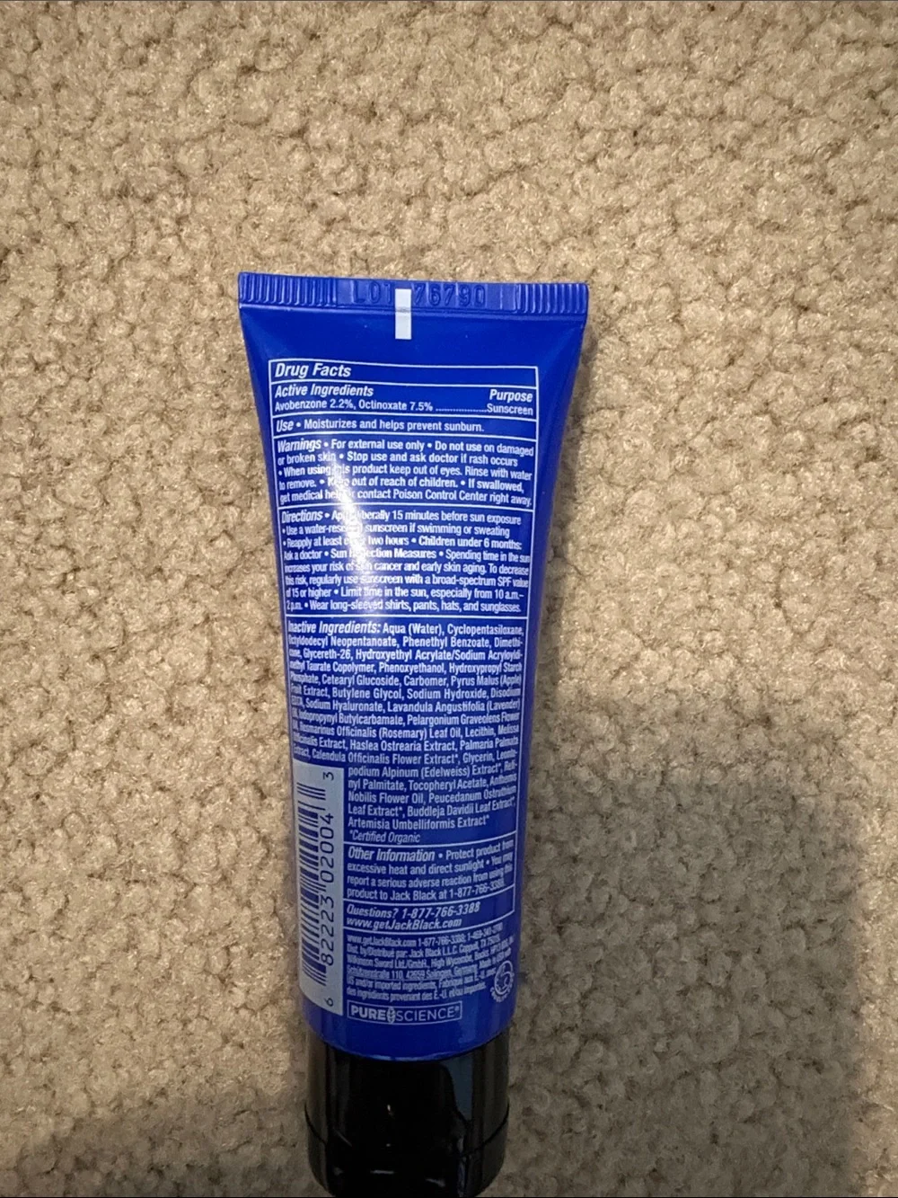 5 for $25 item 🌸 Jack Black Double-Duty Face Moisturizer SPF 20 exp 10/2024